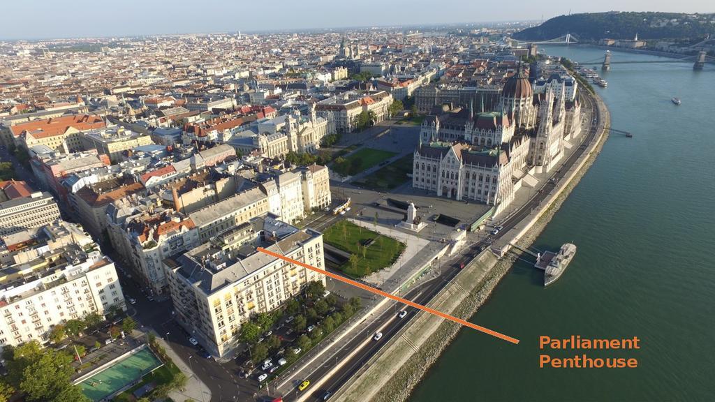 Parliament Penthouse Boutique B&B Budapeste Exterior foto